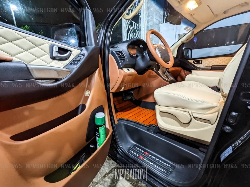Nâng cấp ghế Limousine Hyundai Starex thương gia - Ảnh 9
