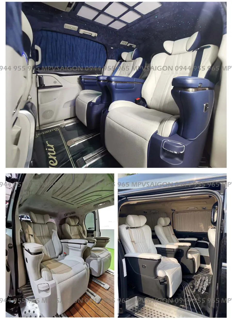 Nâng cấp ghế Limousine Toyota Alphard nhập khẩu