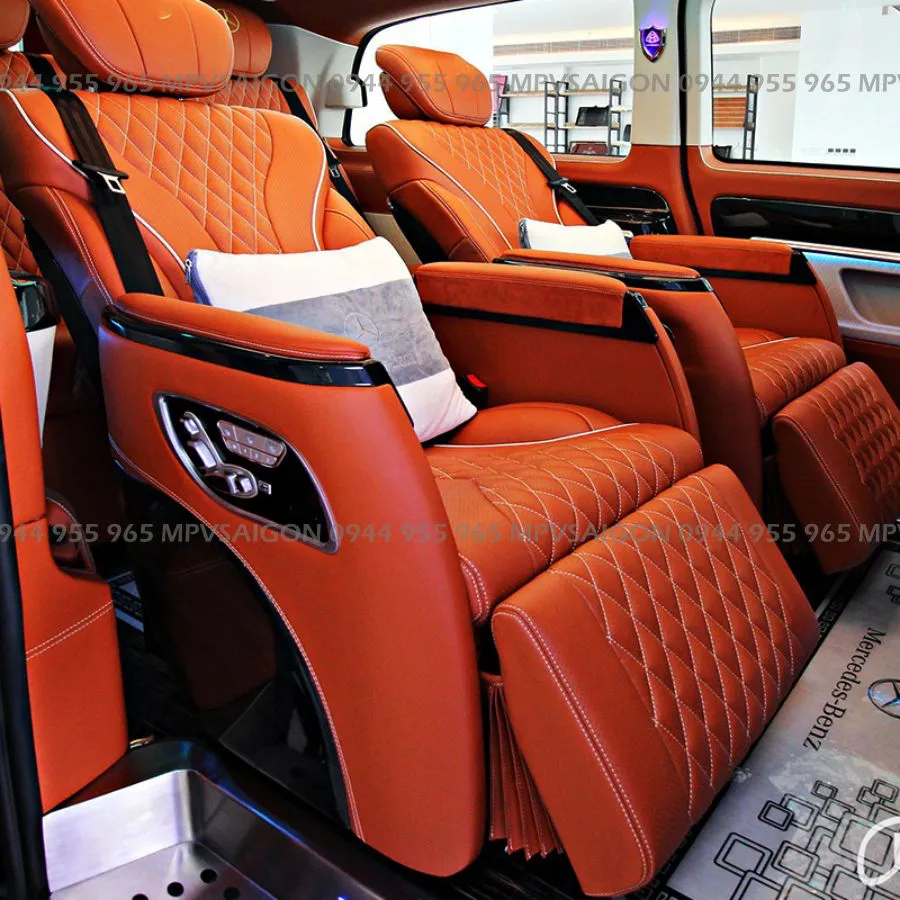 Nâng cấp ghế Limousine Toyota Alphard nhập khẩu