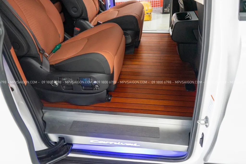 Nâng cấp chỉnh điện- trượt điện 4 hướng ghế Carnival 2025 - Ảnh 4