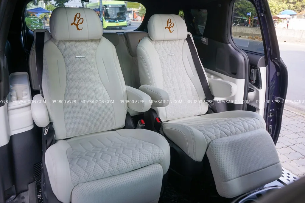 Nâng cấp chỉnh điện- trượt điện 4 hướng ghế Carnival 2025 - Ảnh 8