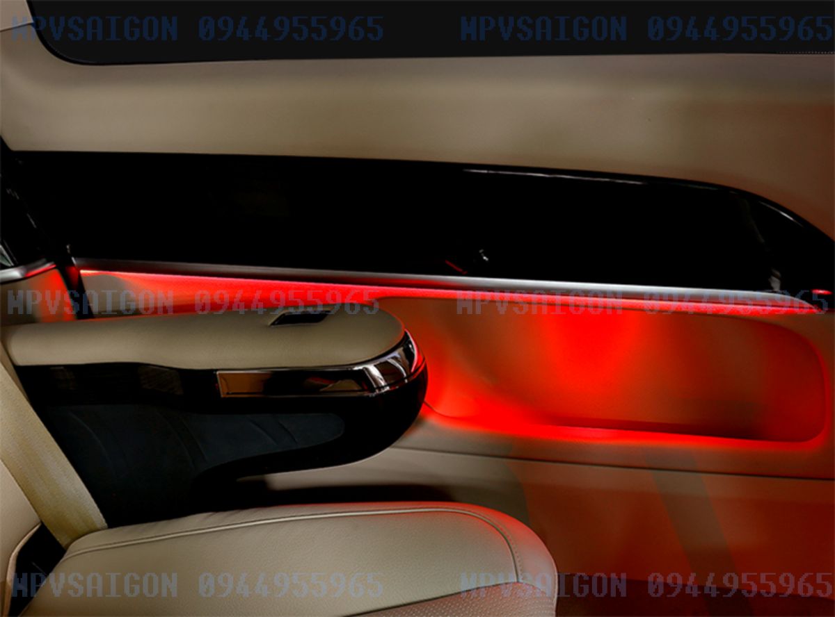 Nâng cấp LED Nội Thất cho Mercedes V250