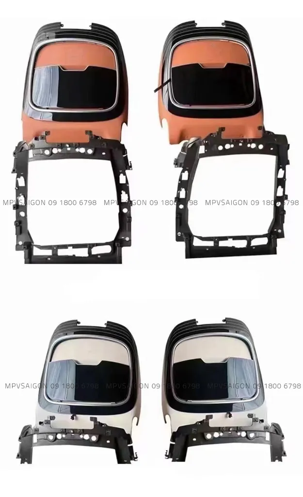 Nâng cấp ốp lưng ghế cho Benz S-class W221 lên đời W223