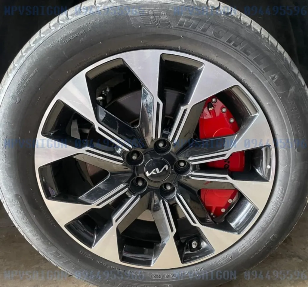 Ốp phanh Brembo cho Kia Carnival 2024 2025 - Ảnh 2
