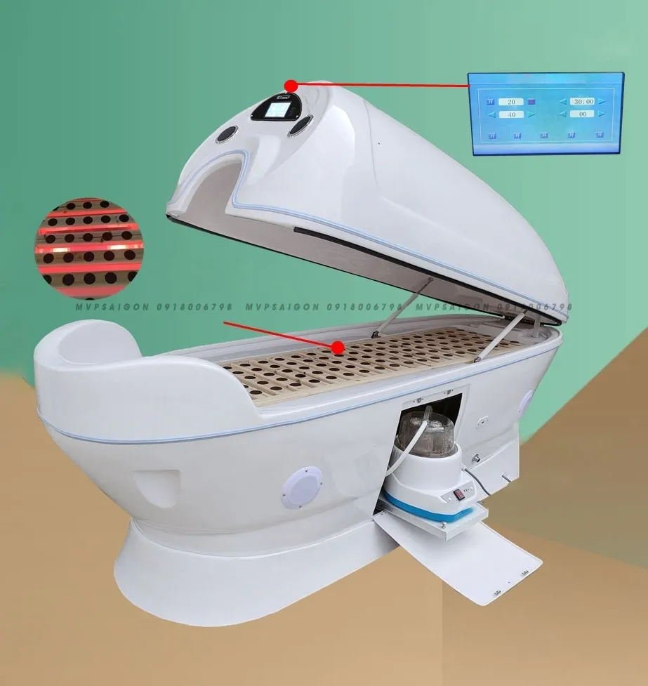 Phi thuyền tắm trắng trị liệu bằng cộng hưởng sinh học - Ảnh 6