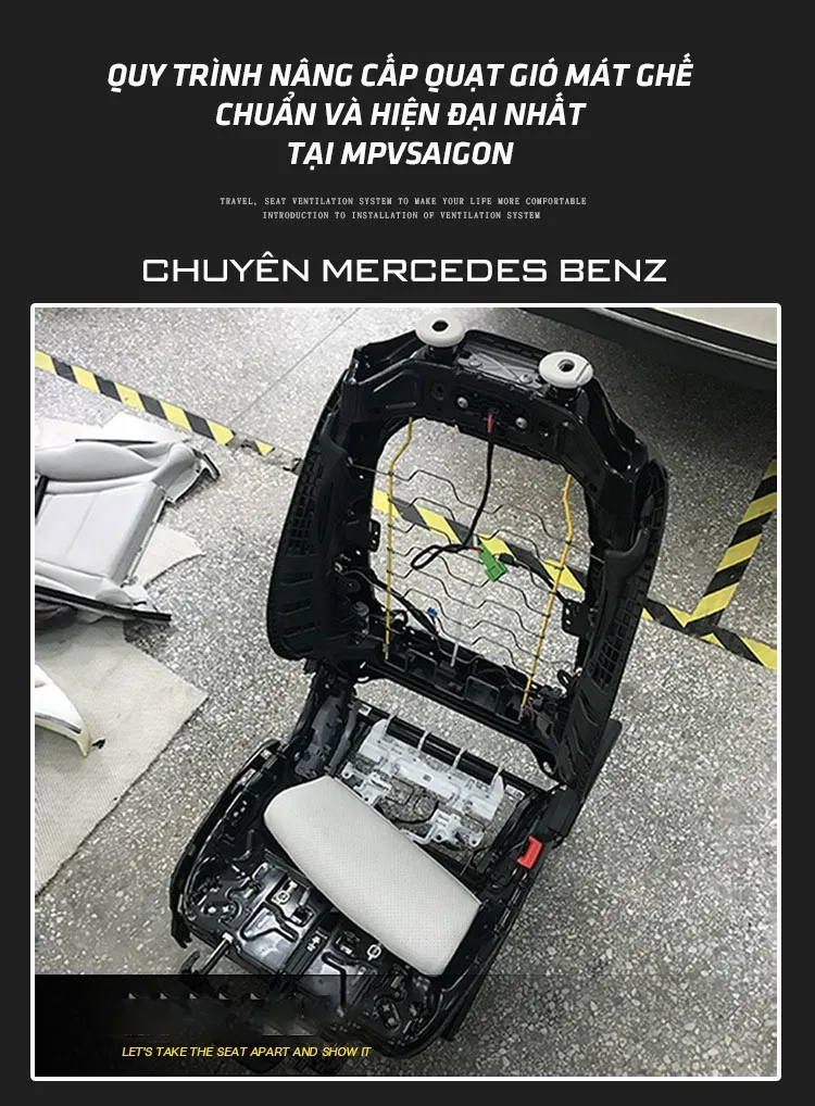 ĐỘ QUẠT GIÓ GHẾ MERCEDES – TIỆN ÍCH ĐỈNH CAO