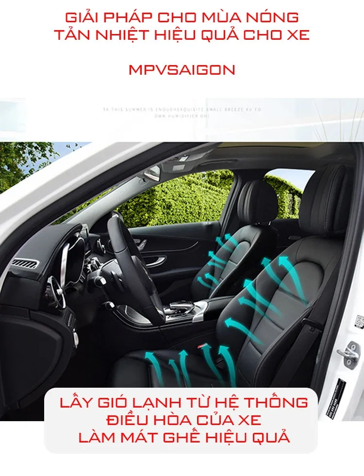 ĐỘ QUẠT GIÓ GHẾ MERCEDES – TIỆN ÍCH ĐỈNH CAO