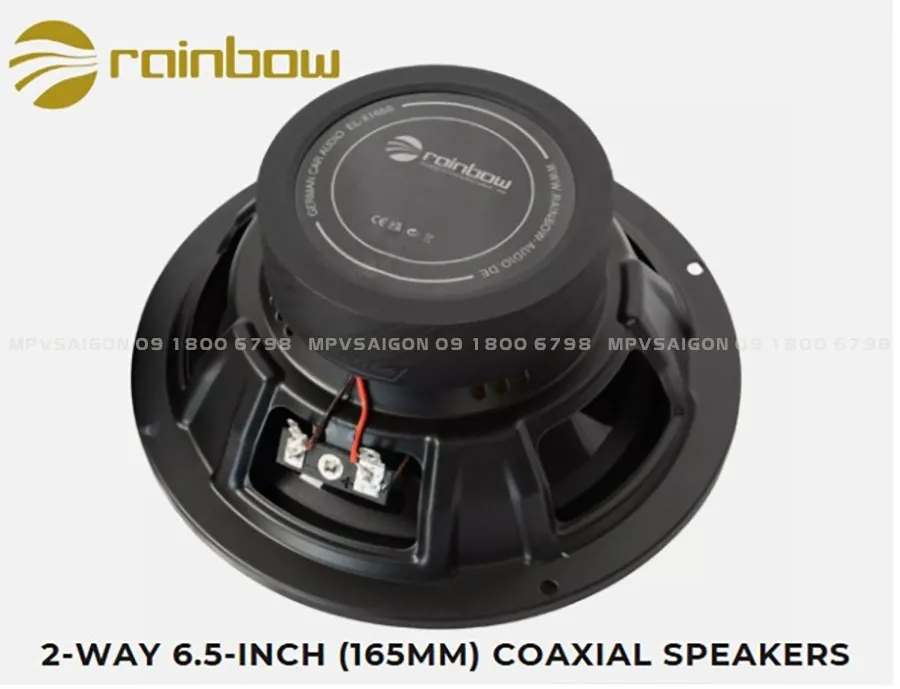 Rainbow Audio EL-X165S - Loa đồng trục 2 chiều 6.5 inch - Ảnh 2