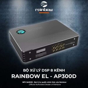 Bộ xử lý âm thanh Rainbow 8 kênh DSP RAINBOW EL - AP300D