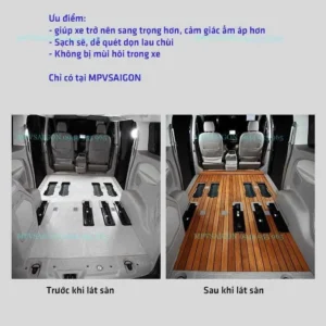 Sàn gỗ Ford Tourneo