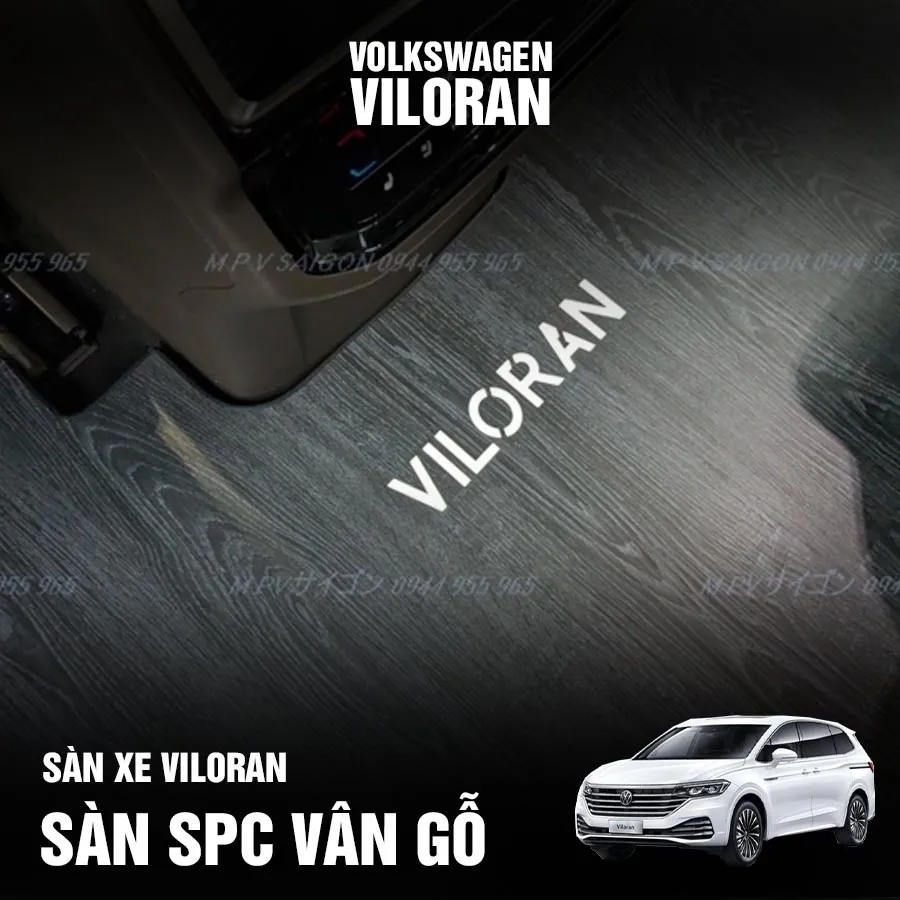 Sàn SPC vân gỗ Volkswagen Viloran 2024
