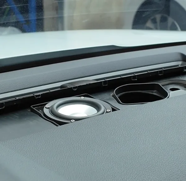 Skoda Kodiag phục hồi loa center vị trí lỗ chờ sẵn STEG MS-30 3”MIDRANGE - Ảnh 2