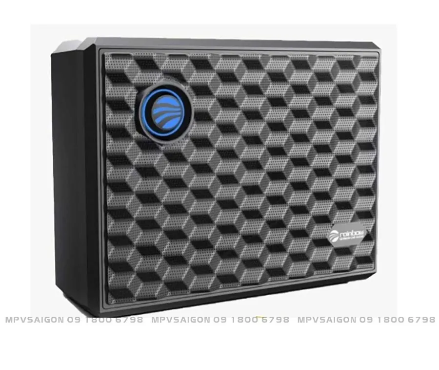 Sub điện Rainbow MK2 EL-W68A lắp gầm ghế xe hơi tại MPVSAIGON