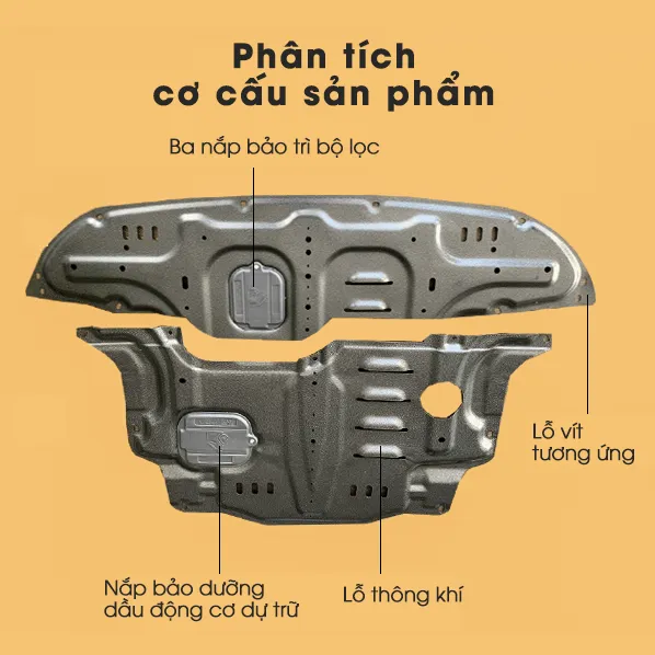TẤM BẢO VỆ ĐỘNG CƠ HYUNDAI PALISADE CHUYÊN NGHIỆP