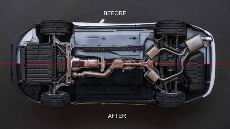 Thi công phủ gầm chống ồn Hyundai Palisade - Ảnh 4