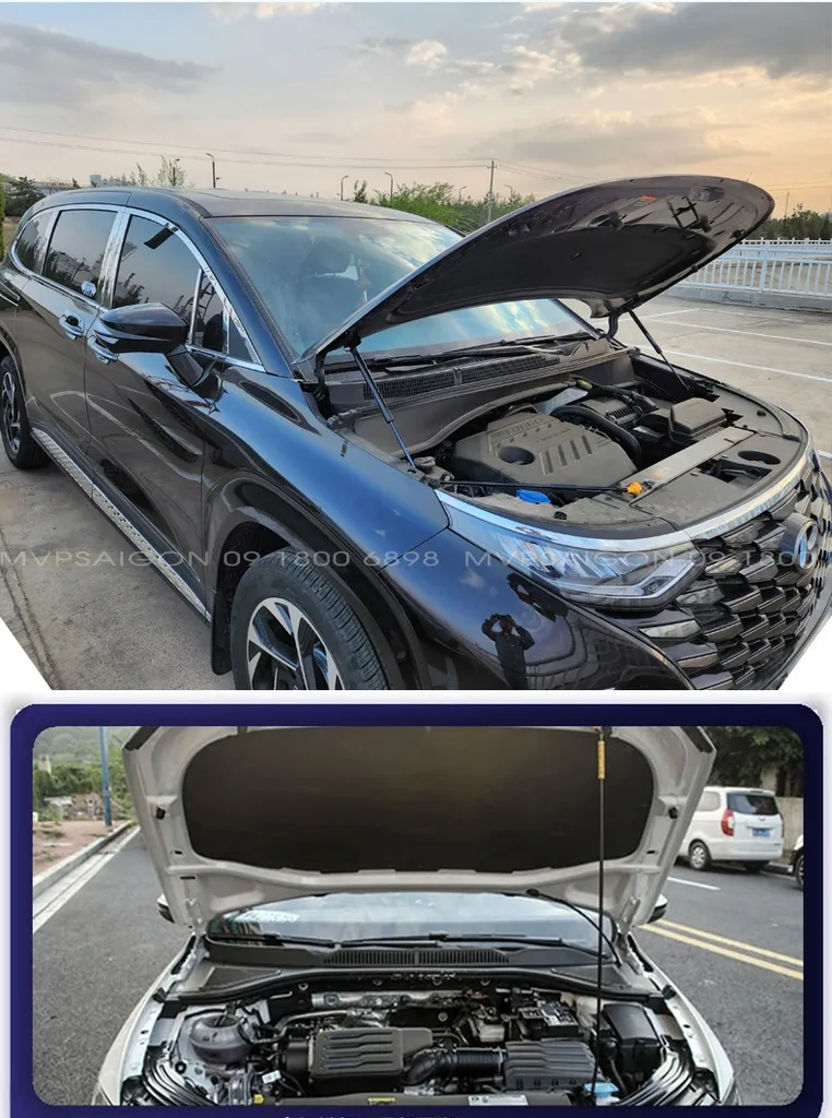 Ti thủy lực chống capo Hyundai Custin - Ảnh 6