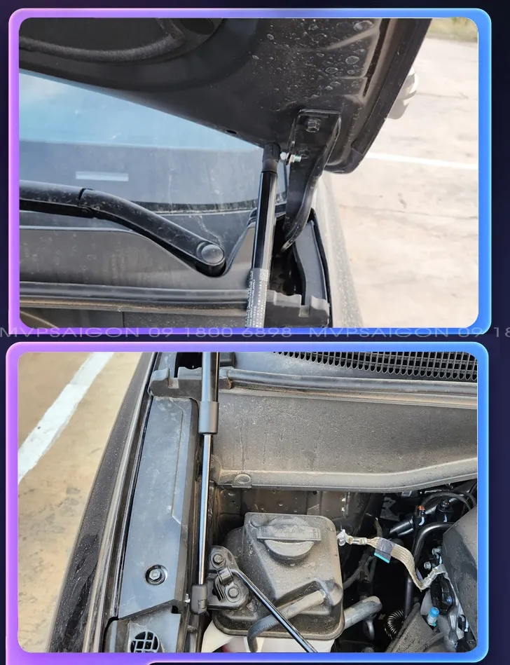 Ti thủy lực chống capo Hyundai Custin - Ảnh 7