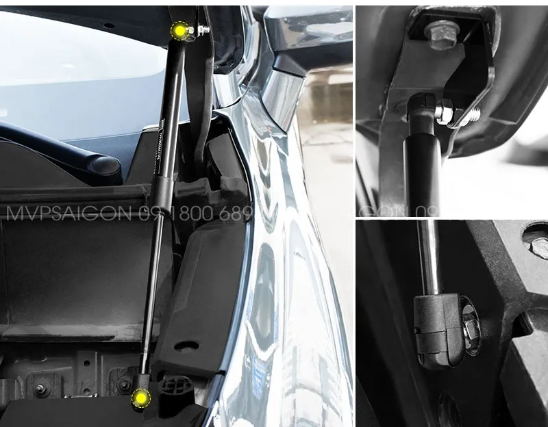 Ty chống nắp capo Hyundai Custin - Ảnh 6