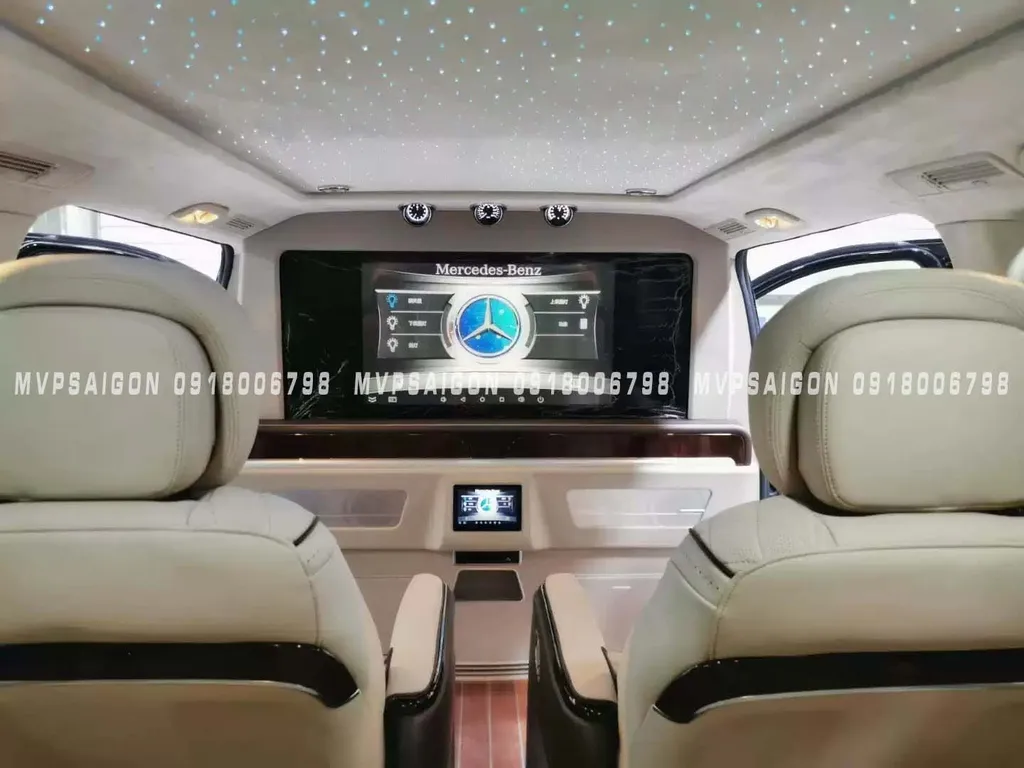Vách ngăn thương gia Mercedes Benz V250 - Ảnh 3