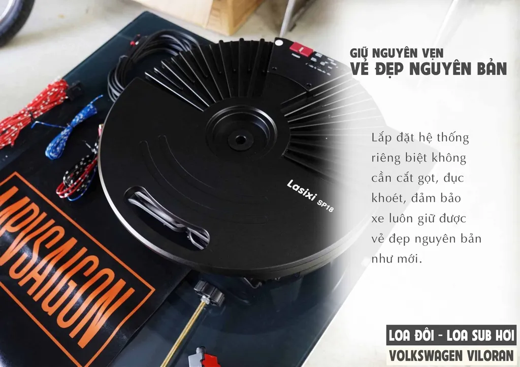 VILORAN - BROCHURE LOA ĐÔI - LOA SUB HƠI LẮP ĐẶT ZIN VÀO HỐC BÁNH XE DỰ PHÒNG - Ảnh 8