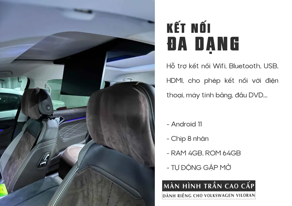 VILORAN - BROCHURE MÀN HÌNH GIẢI TRÍ DÀNH RIÊNG CHO VOLKSWAGEN VILORAN - Ảnh 2