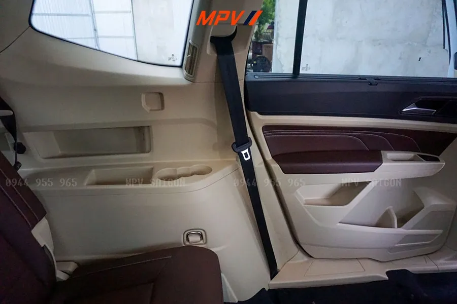 Volkswagen Teramont đổi màu nội thất: Phối màu sang trọng, thi công chuẩn zin - Ảnh 9