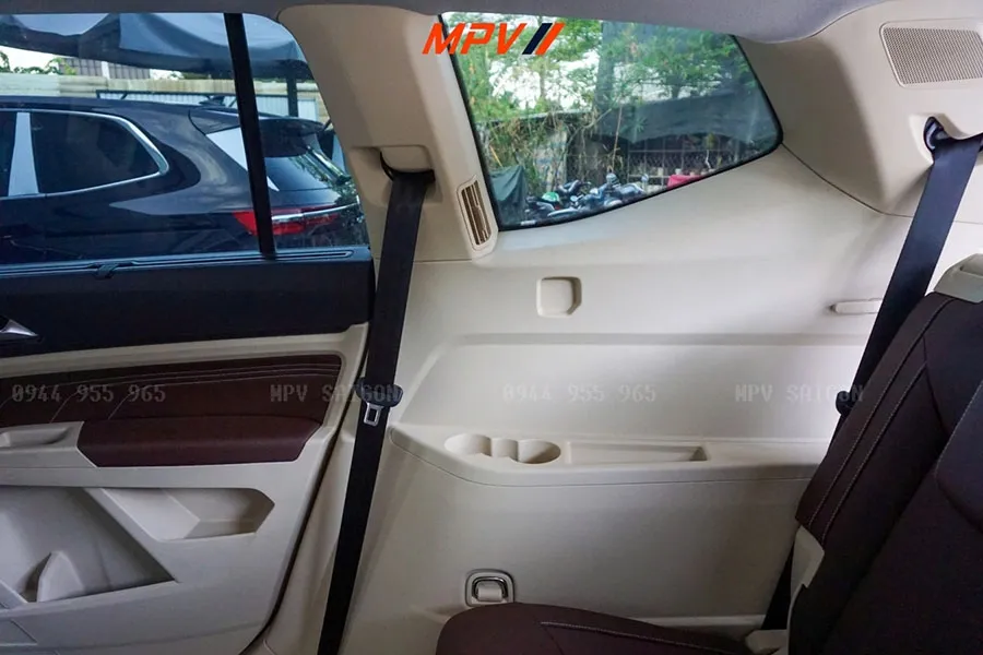 Volkswagen Teramont đổi màu nội thất: Phối màu sang trọng, thi công chuẩn zin - Ảnh 7