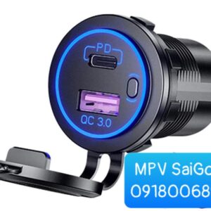 Bộ sạc nhanh loại Type C USB QC 3.0 12V