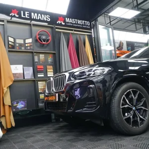 Bọc da ghế & đổi màu nội thất BMW
