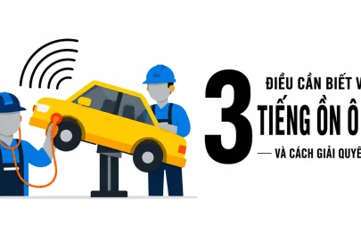 3 ĐIỀU CẦN BIẾT VỀ TIẾNG ỒN Ô TÔ VÀ CÁCH GIẢI QUYẾT