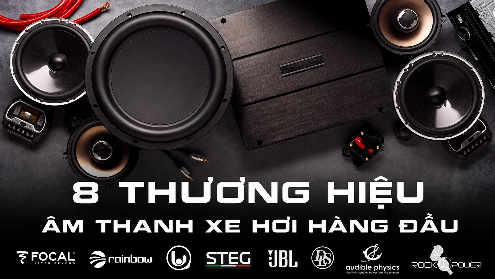 8 THƯƠNG HIỆU ÂM THANH XE HƠI HÀNG ĐẦU DÀNH CHO NGƯỜI YÊU NHẠC KHÓ TÍNH