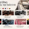 8 xu hướng phối màu nội thất ô tô hot nhất hiện nay
