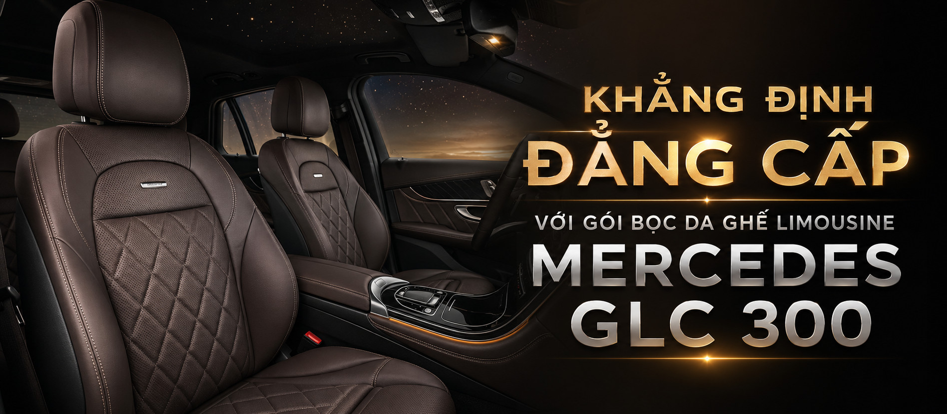 boc da ghe limousine Mercedes GLC 300