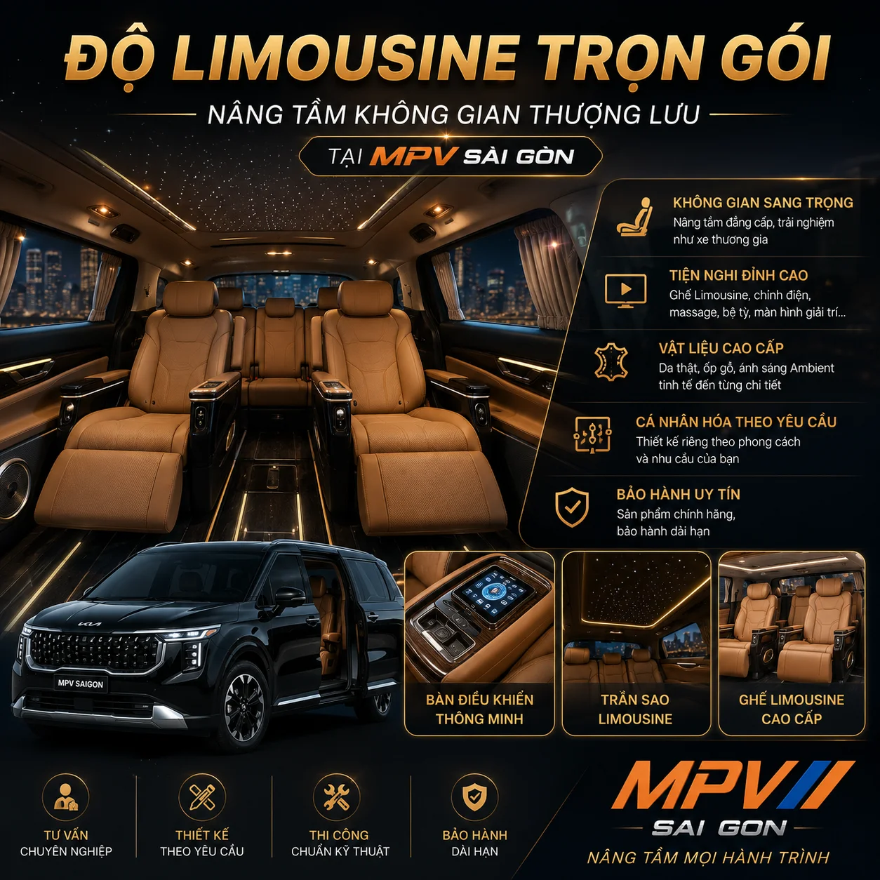 do limousine mpv sai gon