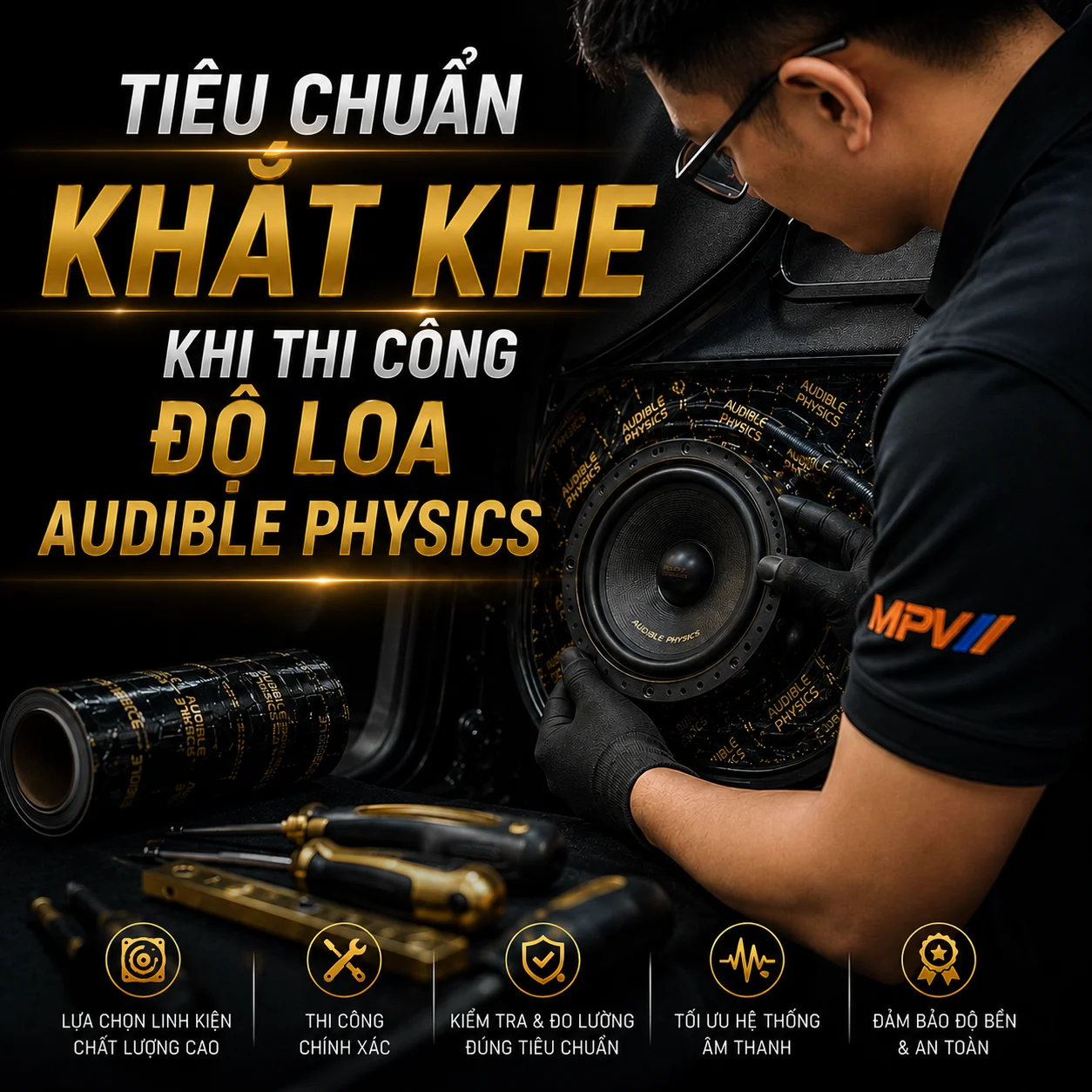 Loa AUDIBLE PHYSICS