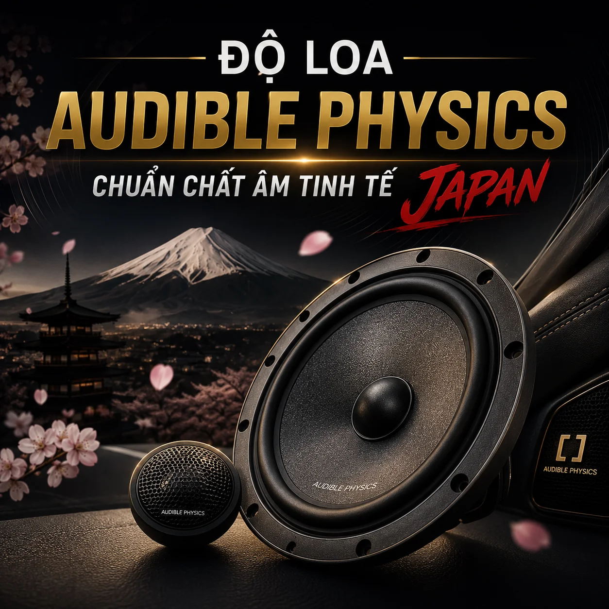 Loa AUDIBLE PHYSICS