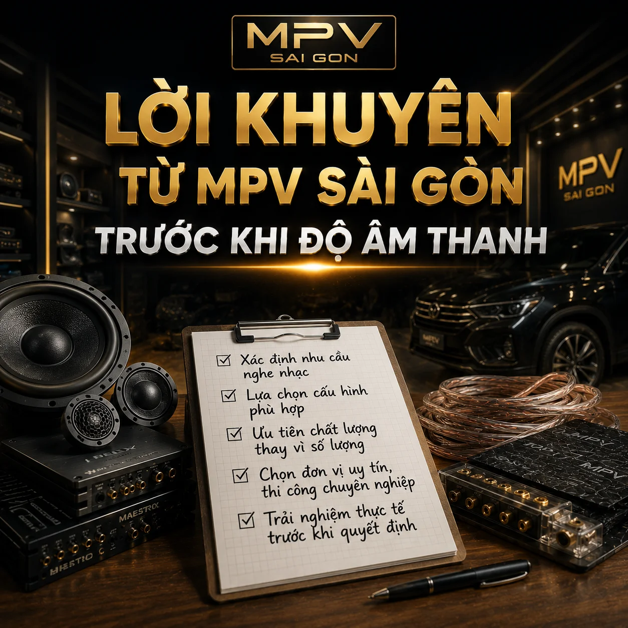 Độ Loa oto BRAX - HELIX - MAESTRO