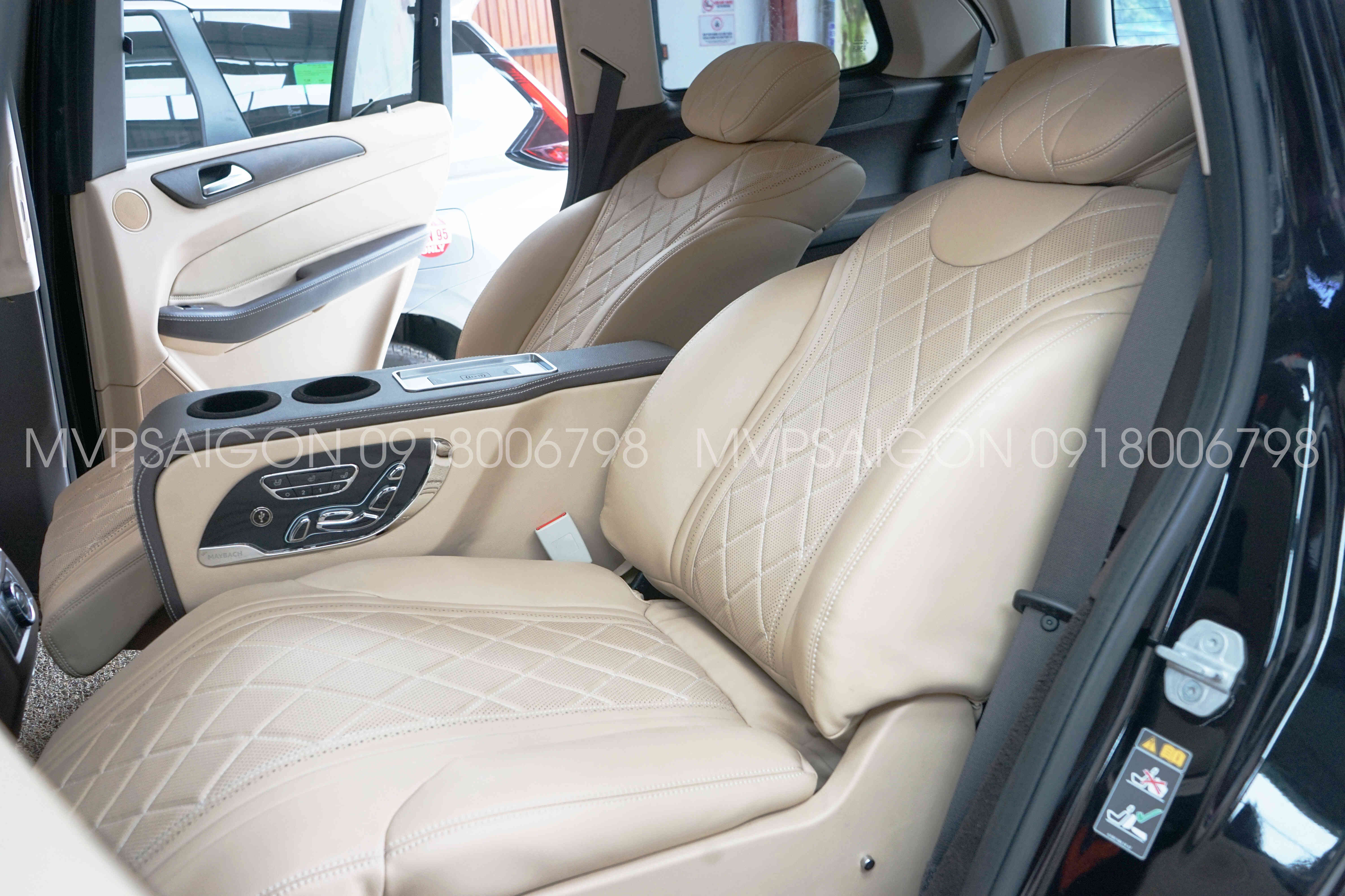 BỘ GHẾ LIMOUSINE MERCEDES BENZ GLS 400 - LẮP ĐẶT HOÀN THIỆN