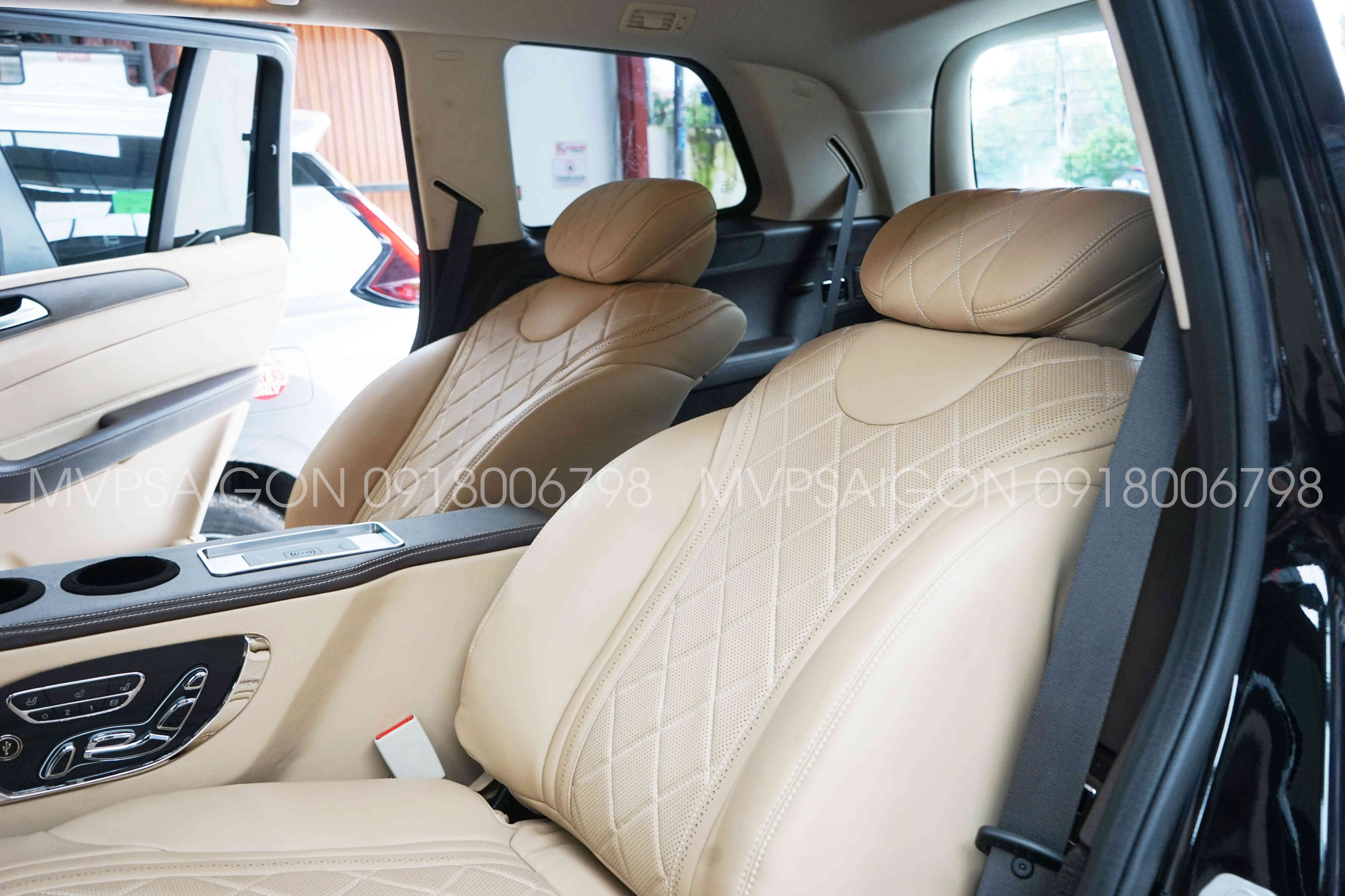 BỘ GHẾ LIMOUSINE MERCEDES BENZ GLS 400 - LẮP ĐẶT HOÀN THIỆN