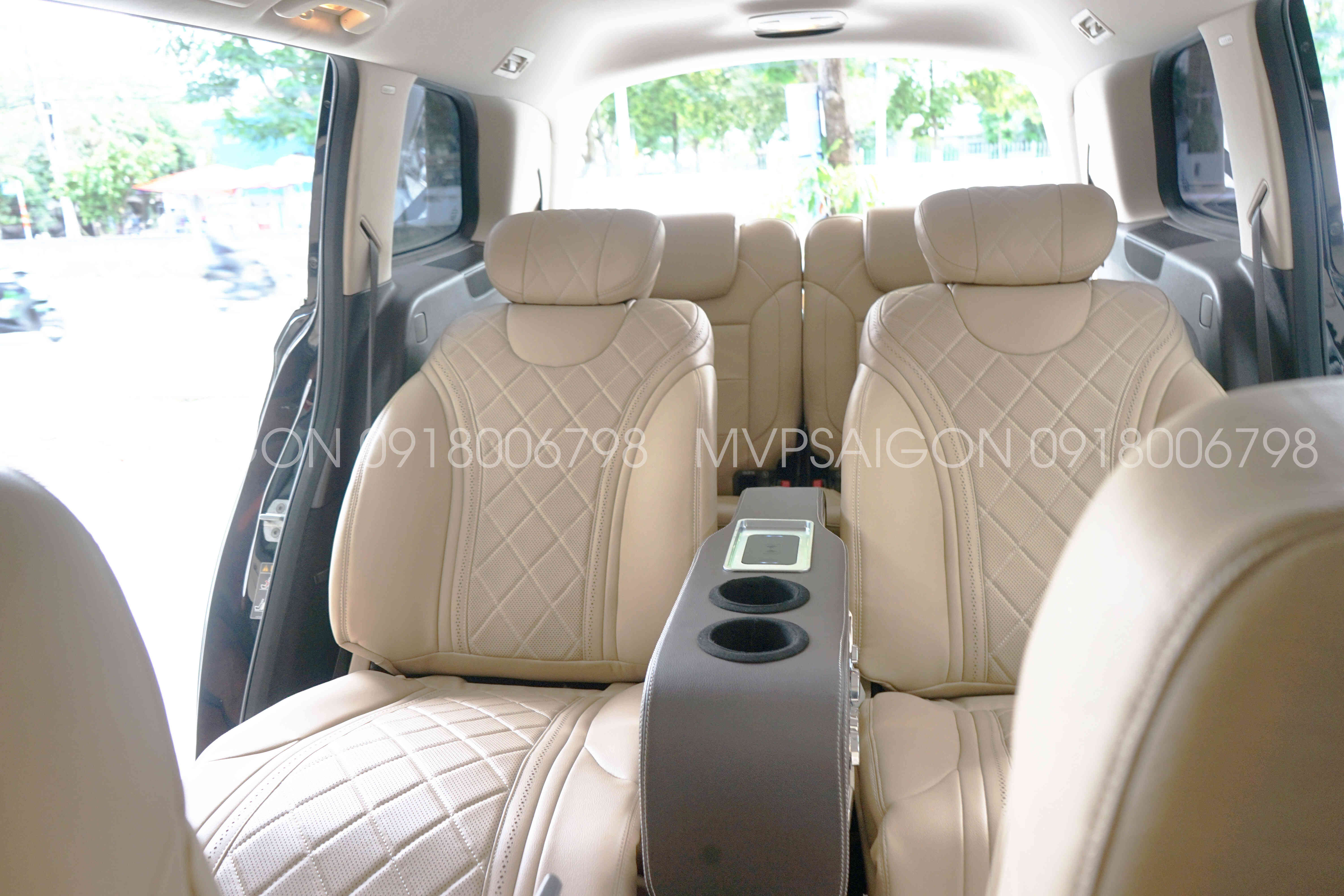 BỘ GHẾ LIMOUSINE MERCEDES BENZ GLS 400 - LẮP ĐẶT HOÀN THIỆN