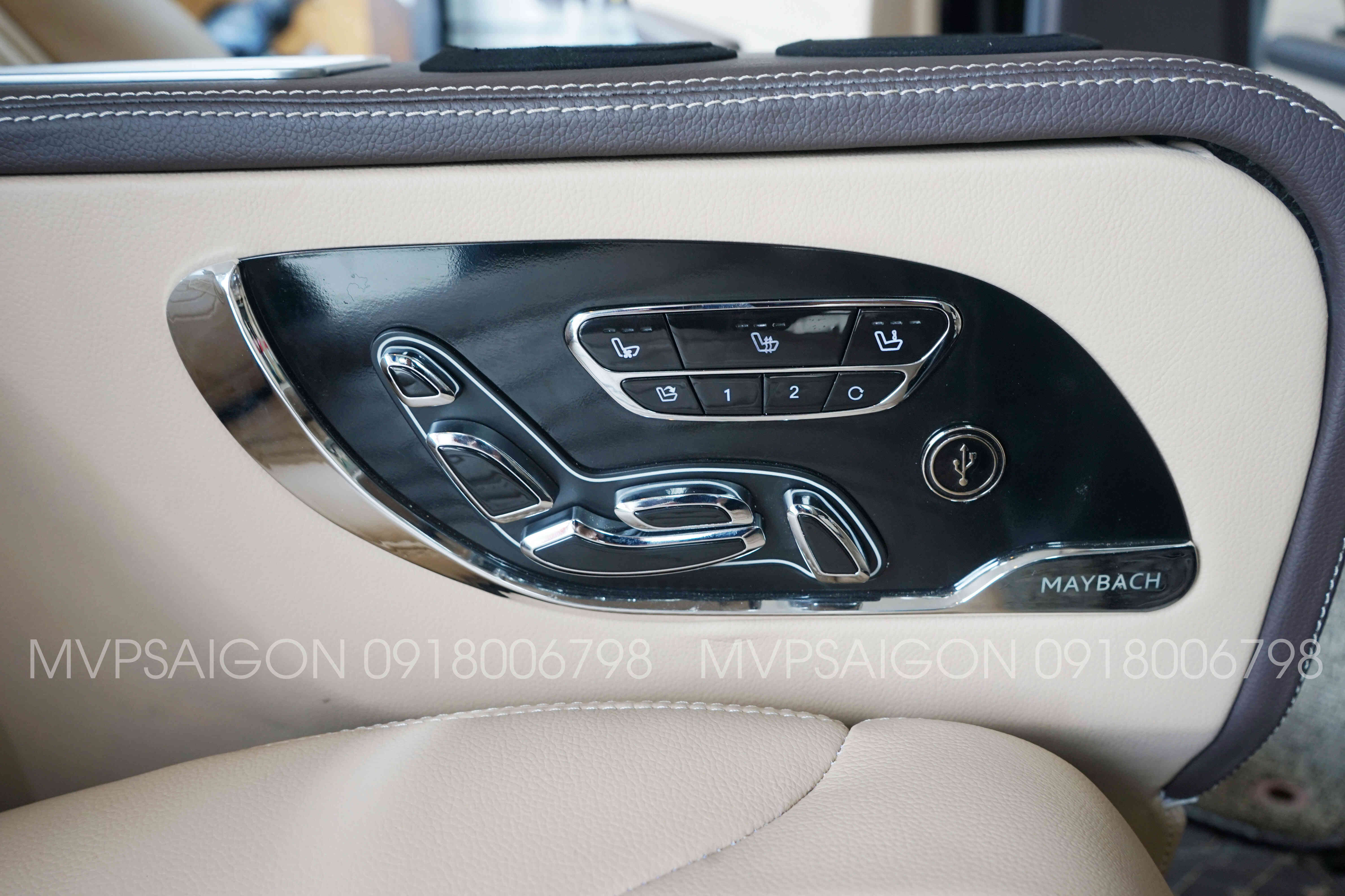 BỘ GHẾ LIMOUSINE MERCEDES BENZ GLS 400 - LẮP ĐẶT HOÀN THIỆN