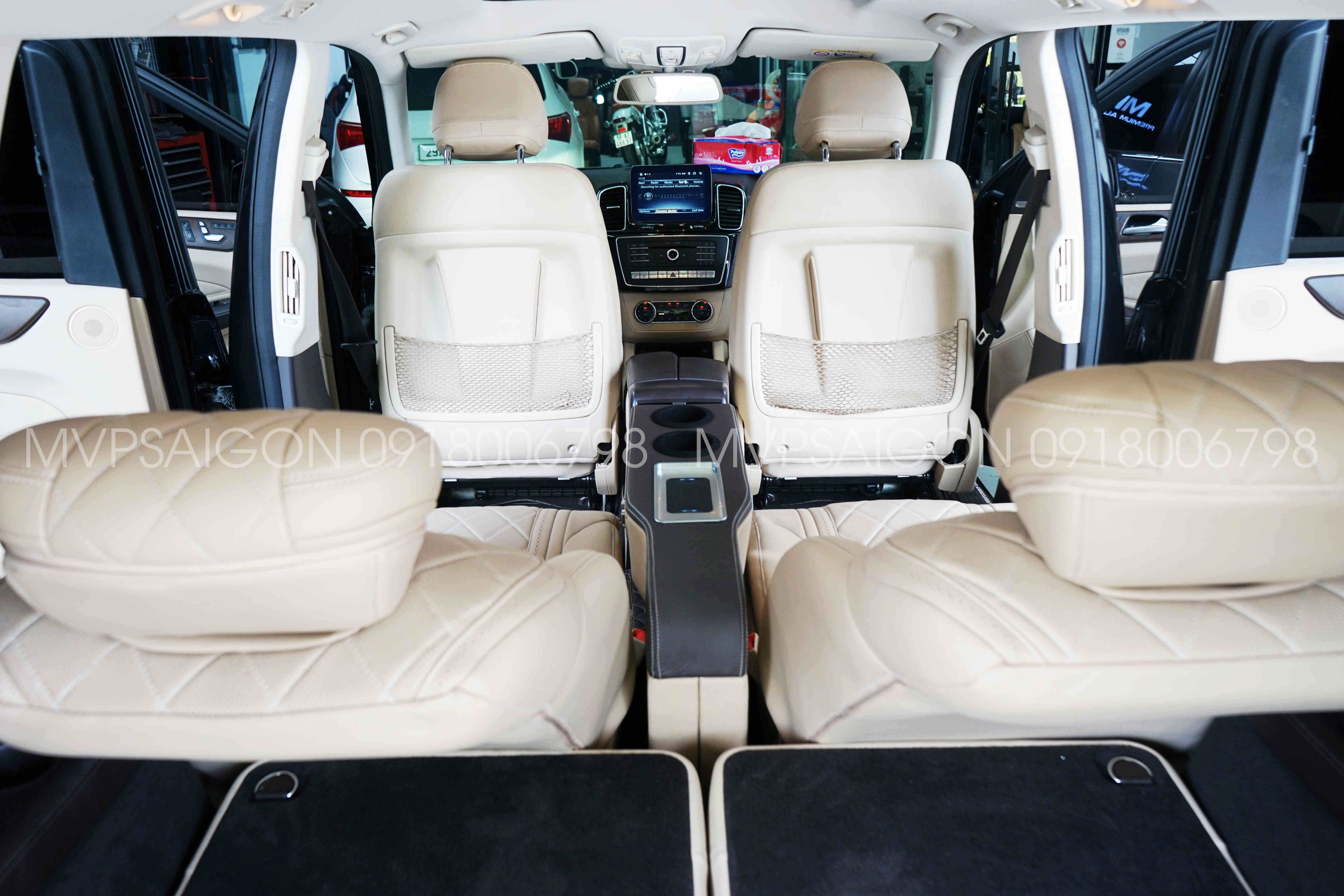BỘ GHẾ LIMOUSINE MERCEDES BENZ GLS 400 - LẮP ĐẶT HOÀN THIỆN