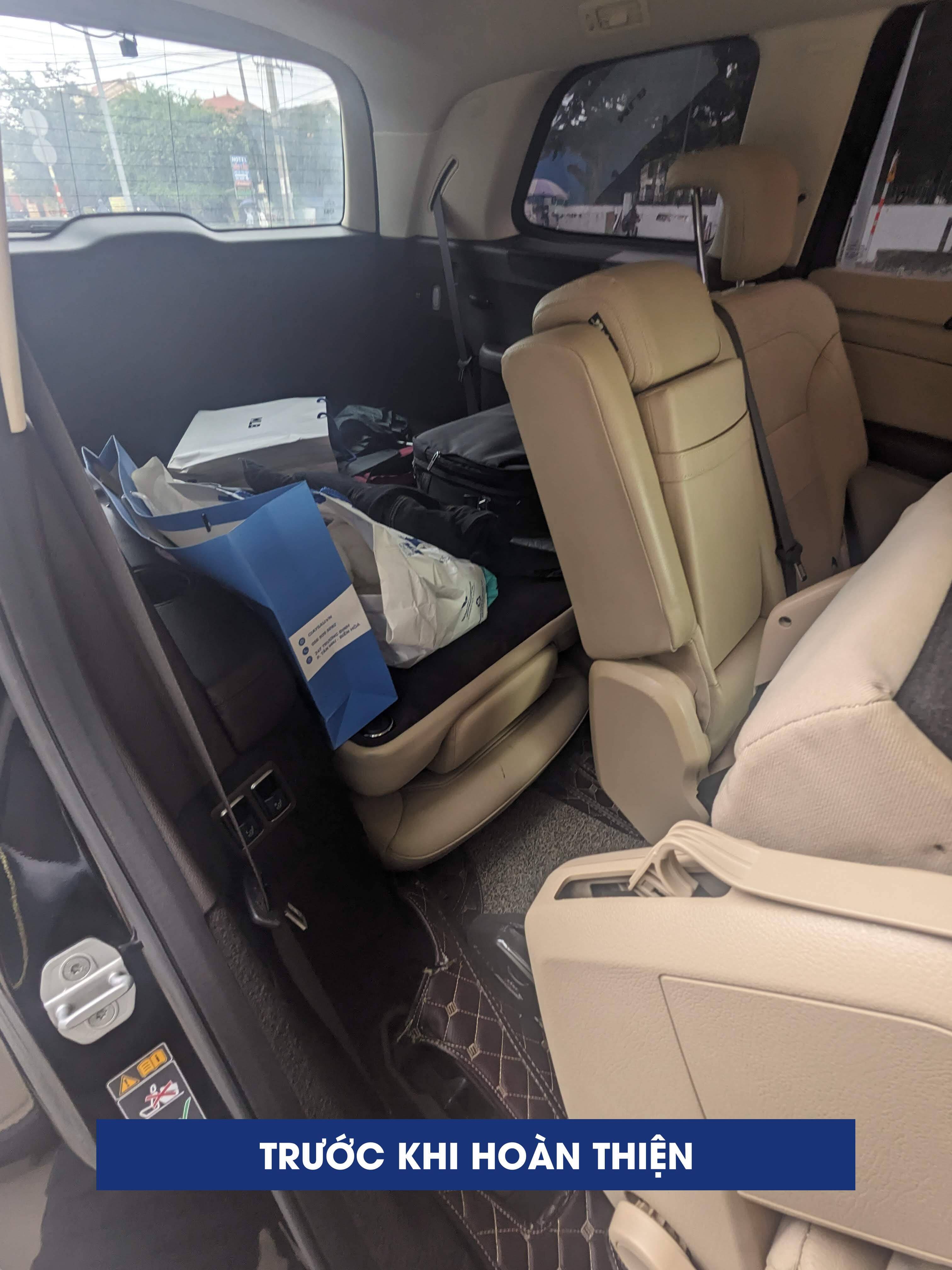 BỘ GHẾ LIMOUSINE MERCEDES BENZ GLS 400 - LẮP ĐẶT HOÀN THIỆN