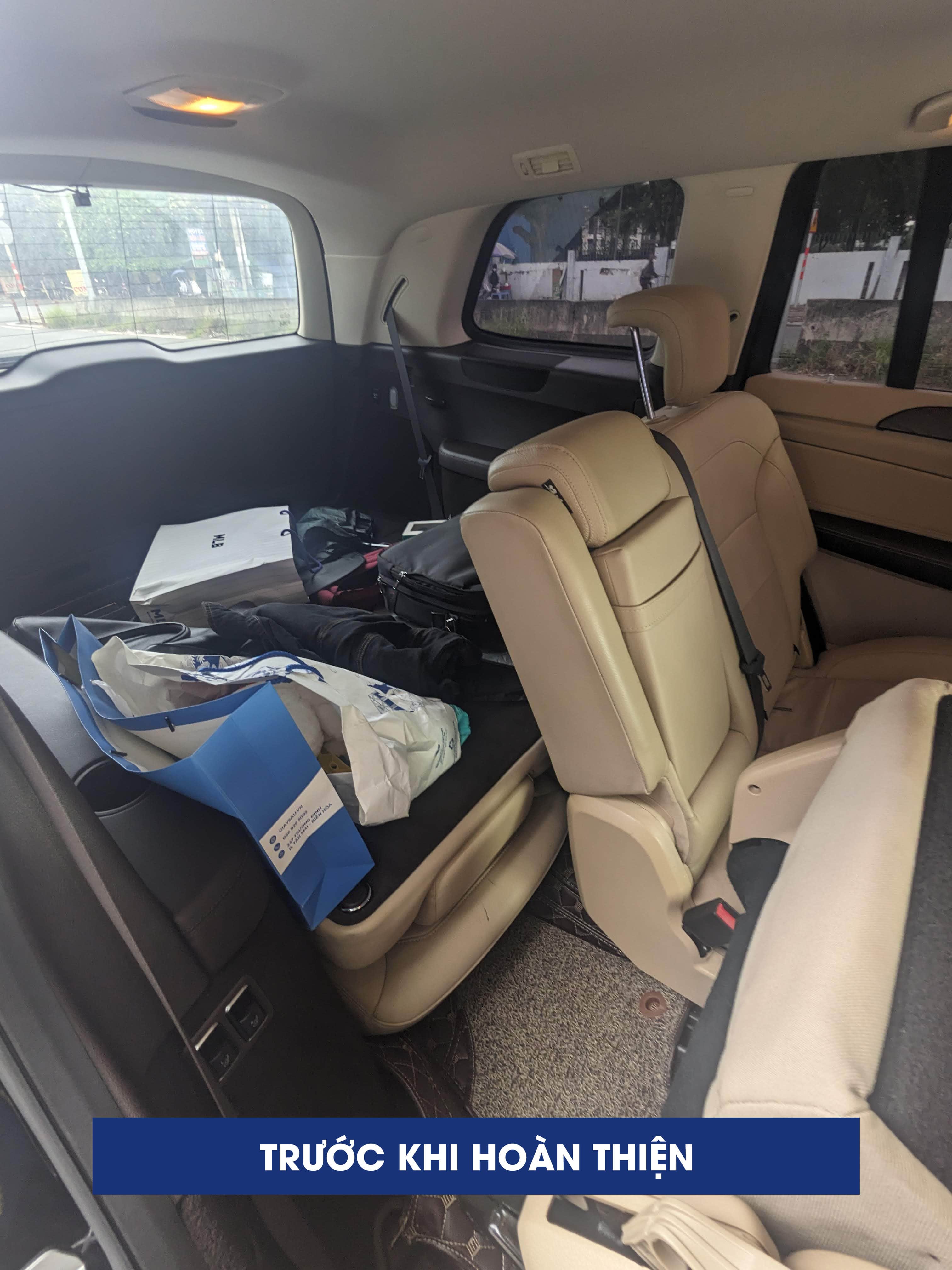 BỘ GHẾ LIMOUSINE MERCEDES BENZ GLS 400 - LẮP ĐẶT HOÀN THIỆN