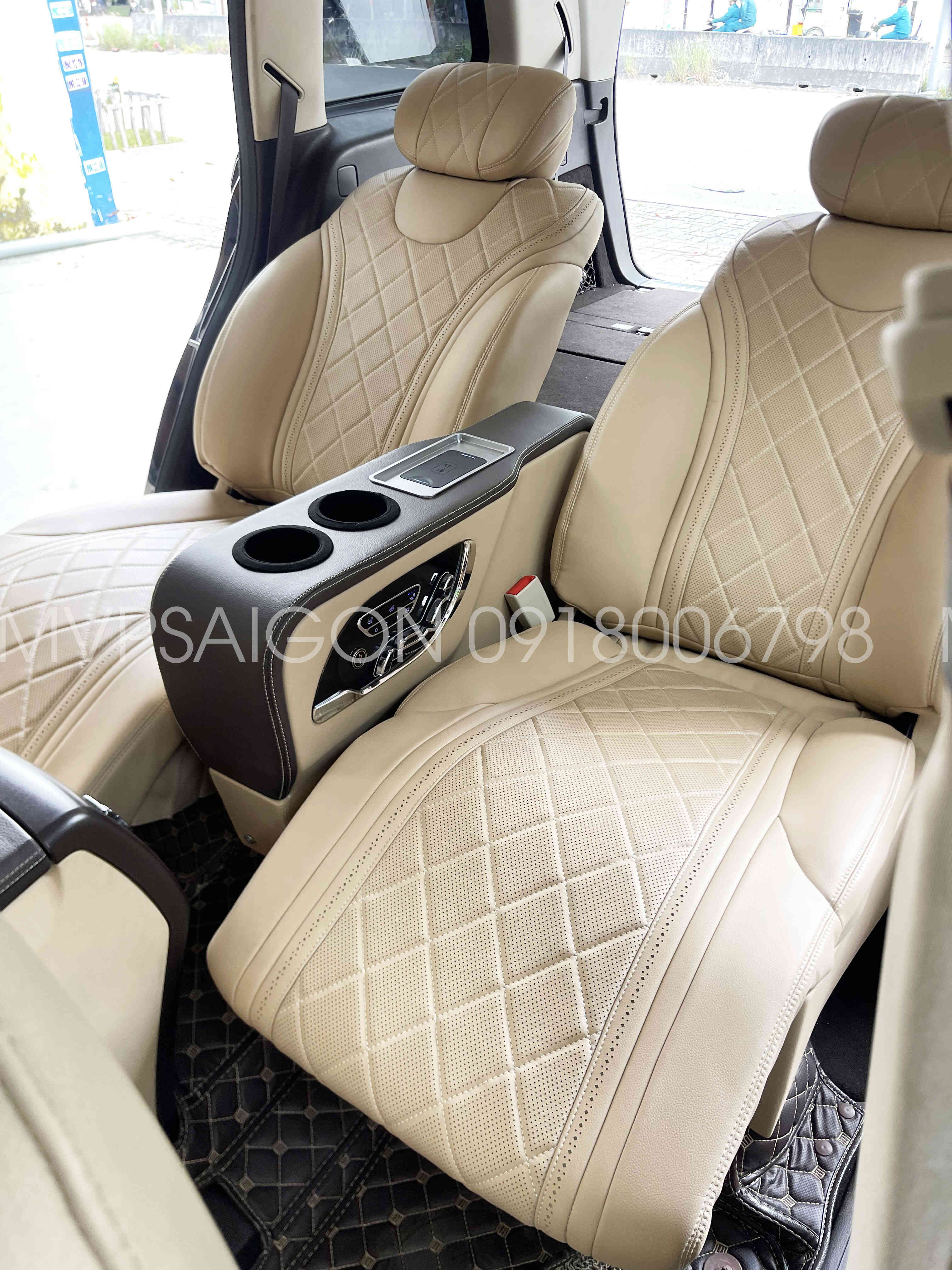 BỘ GHẾ LIMOUSINE MERCEDES BENZ GLS 400 - LẮP ĐẶT HOÀN THIỆN