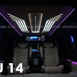 CÁC MẪU ĐÈN TRẦN MERCEDES BENZ V250 TẠI MPVSAIGON