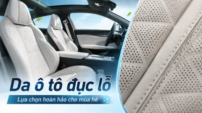 Da ô tô đục lỗ: Lựa chọn hoàn hảo cho mùa hè