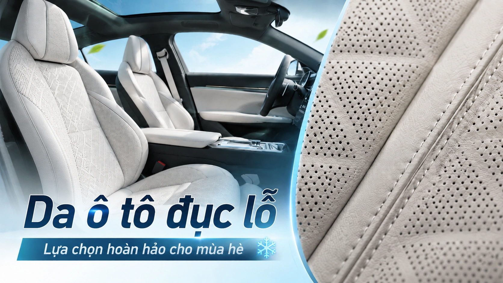 Da ô tô đục lỗ: Lựa chọn hoàn hảo cho mùa hè