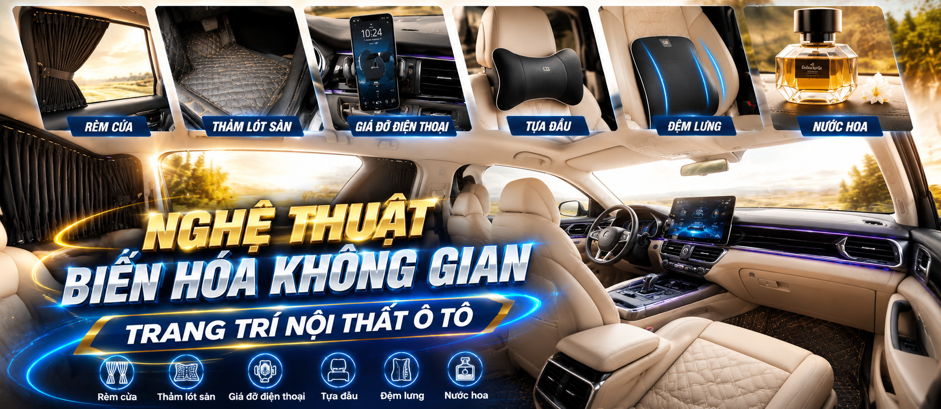 trang tri noi that o to