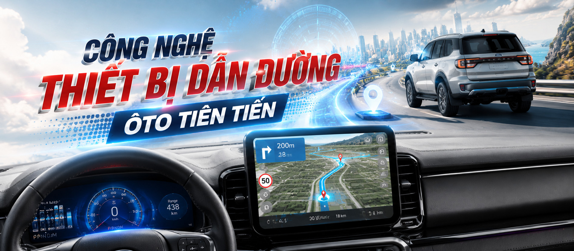 thiet bi dan duong o to